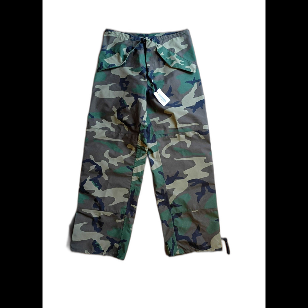 Army ECWCS Gore-Tex Woodland Camo Shell Pants Small Regular